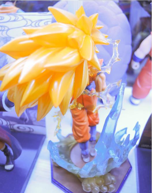 Dragon Ball Super Saiyan Figurine and Toy Model