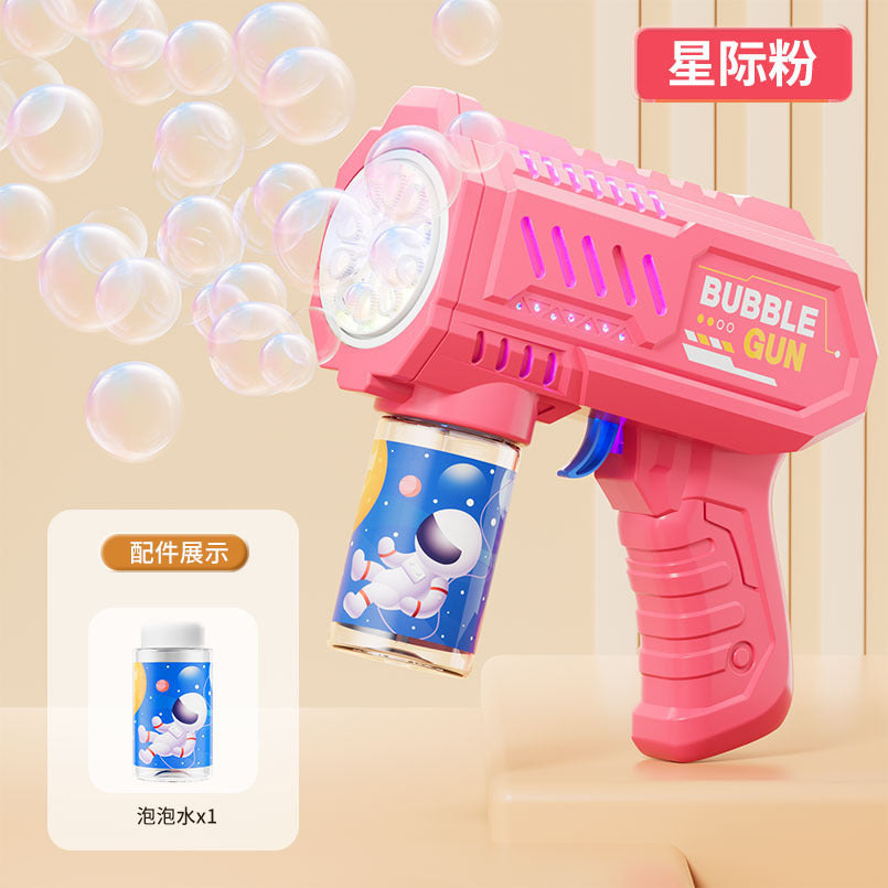 32-Hole Electric Bubble Gun for Play and Events