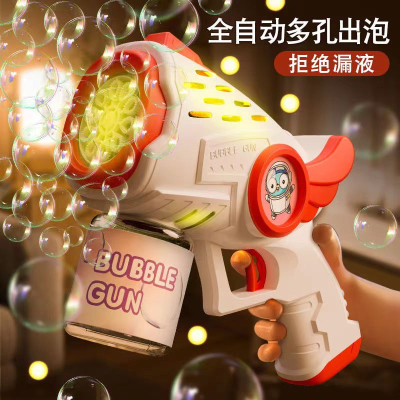 32-Hole Electric Bubble Gun for Play and Events