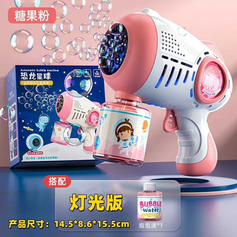 32-Hole Electric Bubble Gun for Play and Events