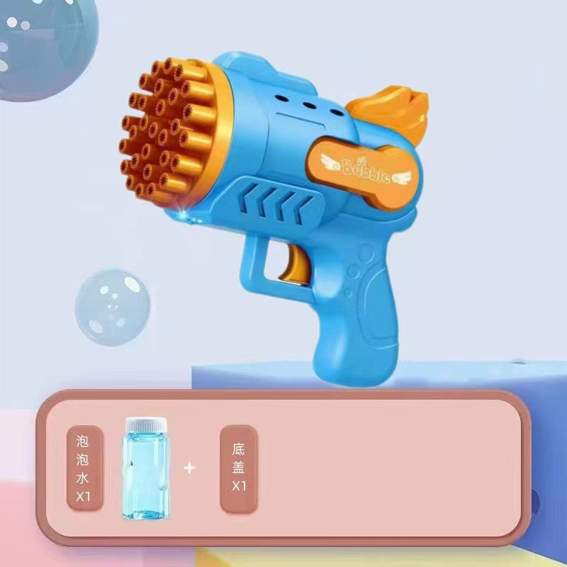 32-Hole Electric Bubble Gun for Play and Events