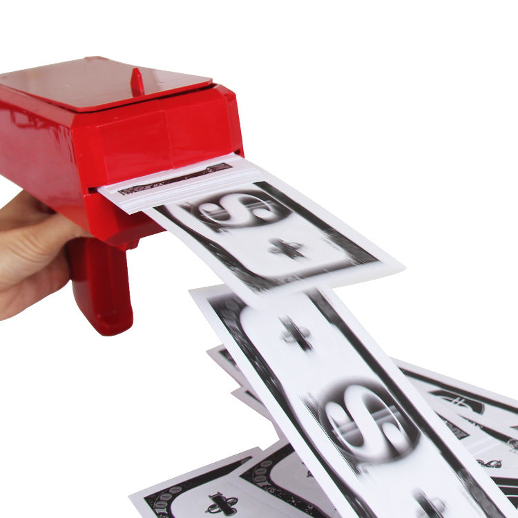 Money Spraying Machine - Electric Dollar Bill Shooter