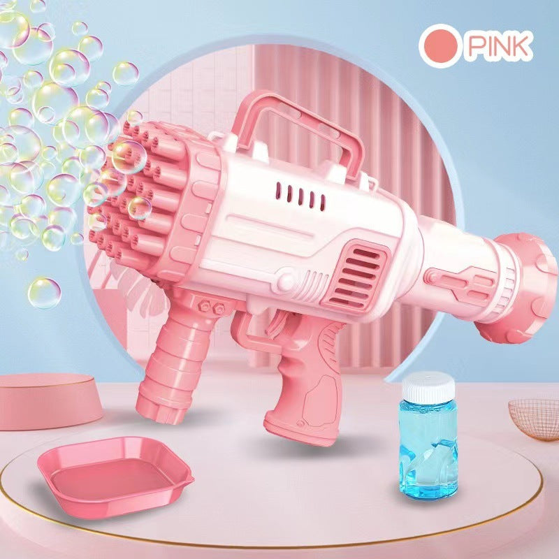 32-Hole Electric Bubble Gun for Play and Events