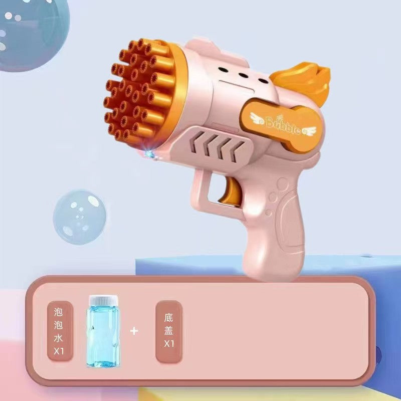32-Hole Electric Bubble Gun for Play and Events