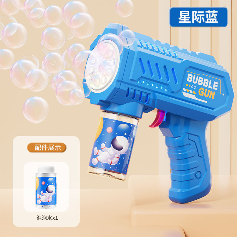 32-Hole Electric Bubble Gun for Play and Events