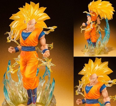 Dragon Ball Super Saiyan Figurine and Toy Model