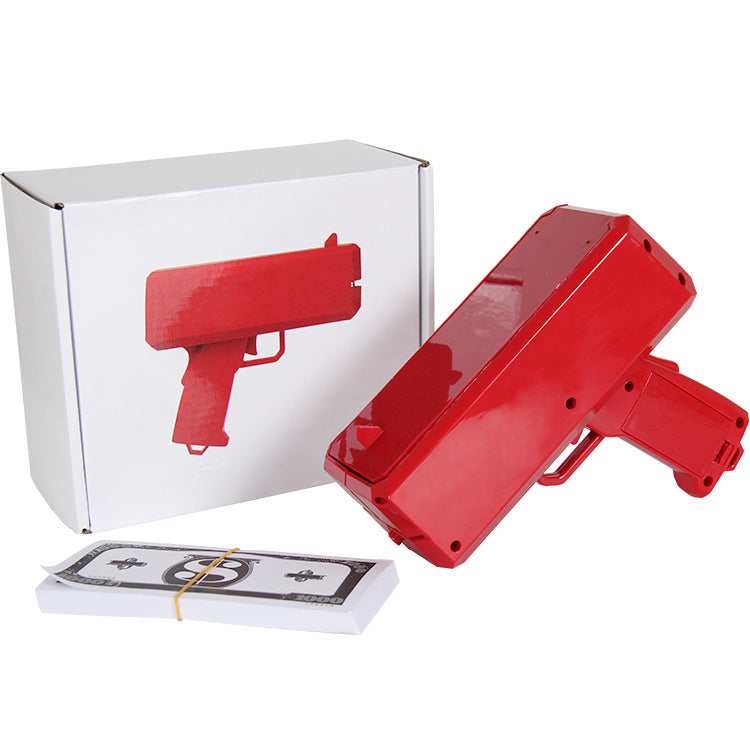 Money Spraying Machine - Electric Dollar Bill Shooter