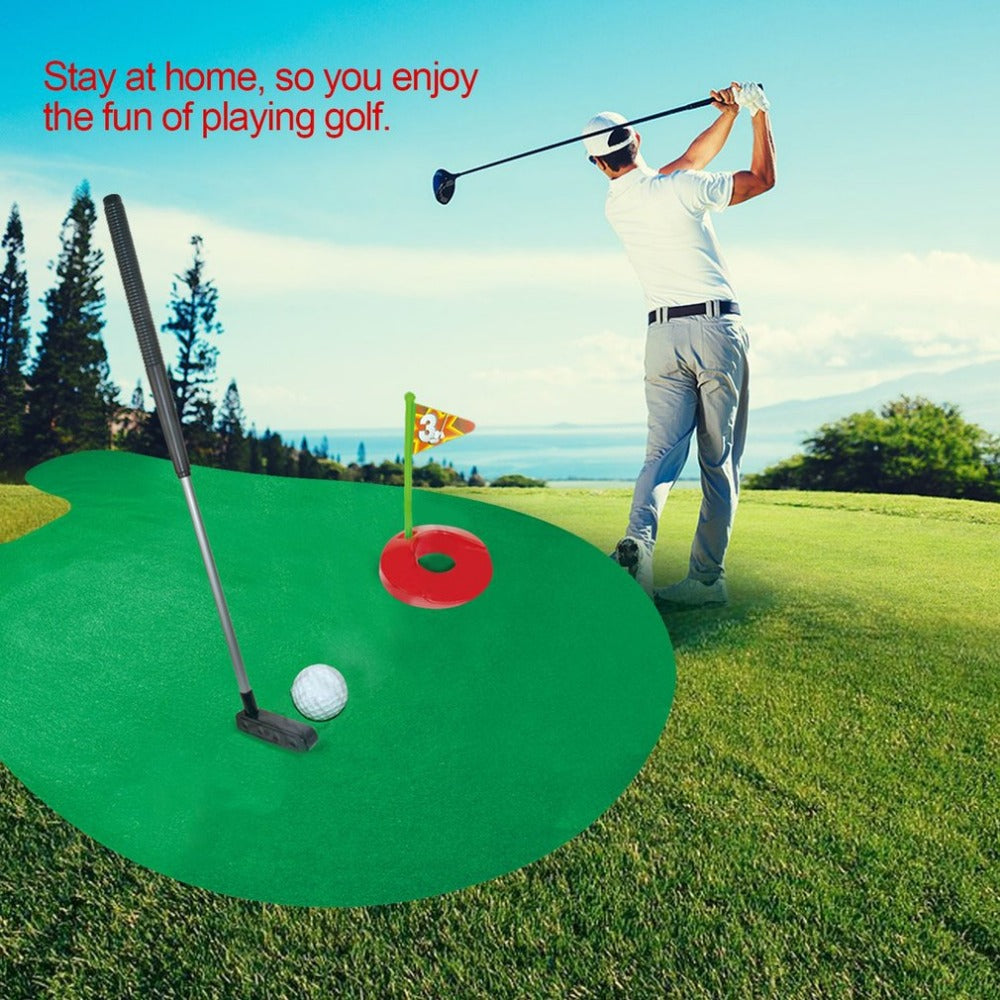 Toilet Golf Set