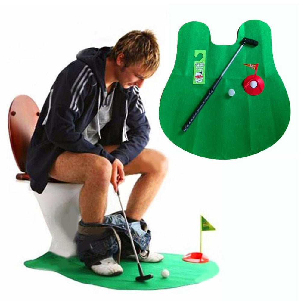 Toilet Golf Set