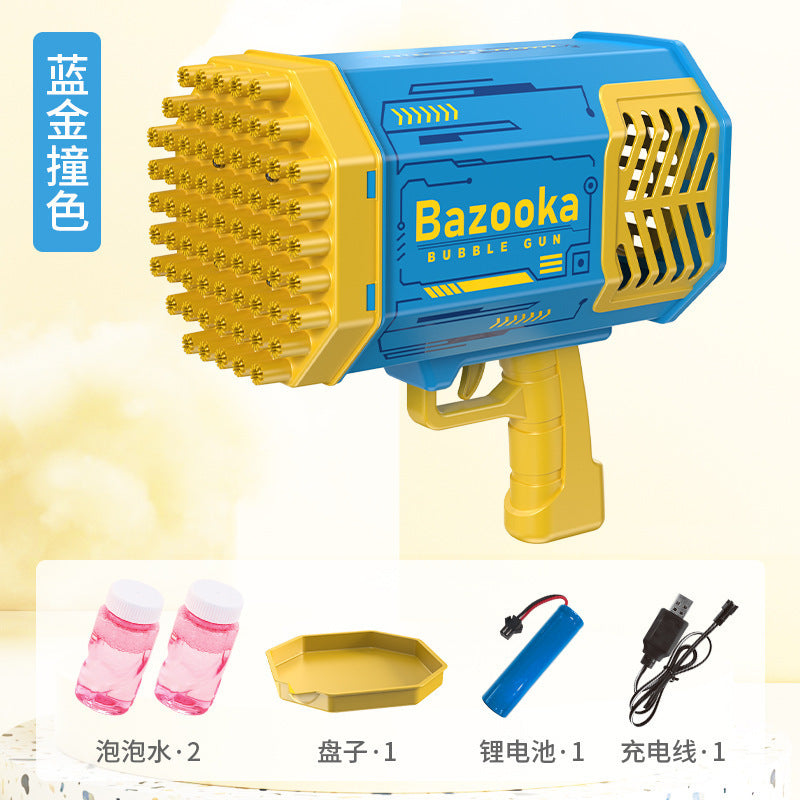 32-Hole Electric Bubble Gun for Play and Events