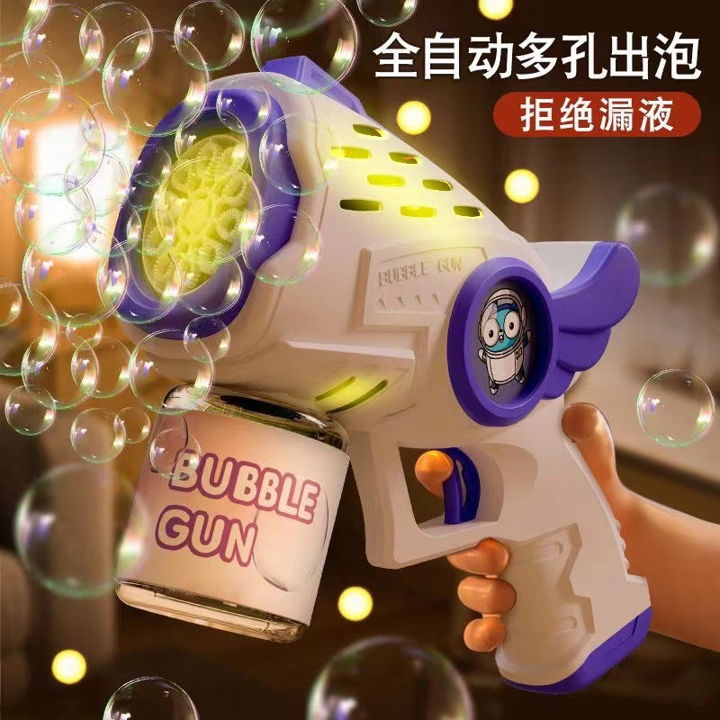32-Hole Electric Bubble Gun for Play and Events