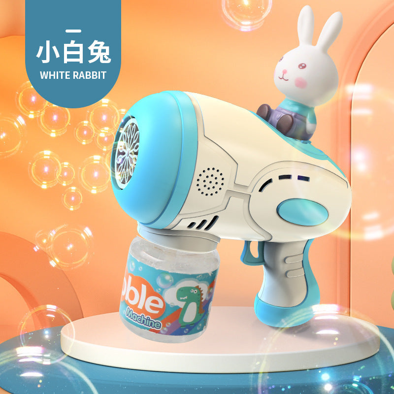 32-Hole Electric Bubble Gun for Play and Events